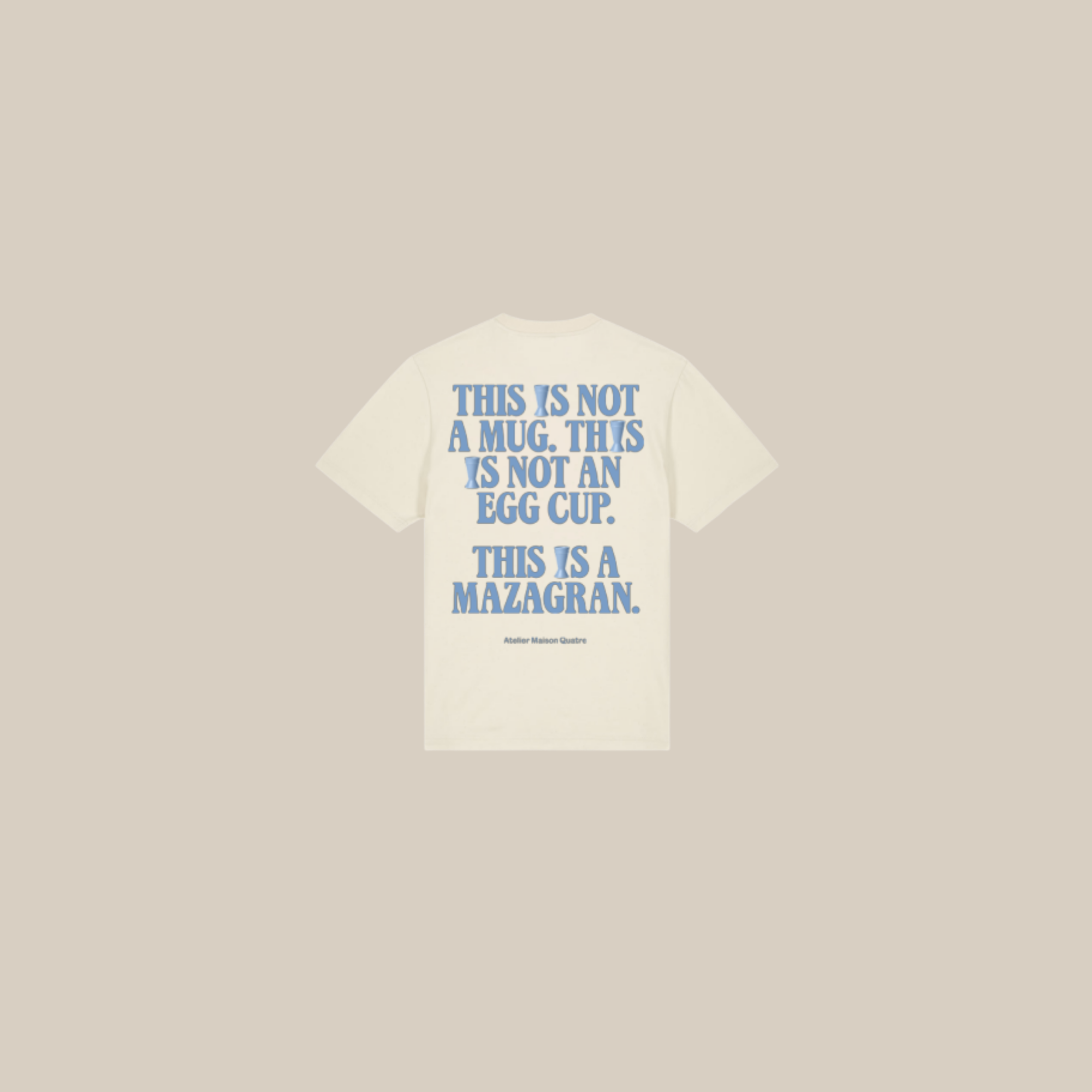 T-shirt "This is a mazagran"